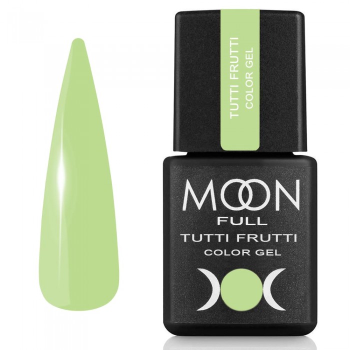 Гель лак Moon Full Tutti Frutti Color Gel №926 нежно-лаймовый, 8 мл (5905123023842)