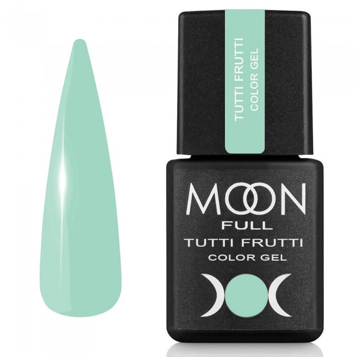 Гель лак Moon Full Tutti Frutti Color Gel №927 пастельно-зелений, 8 мл (5905123023859)