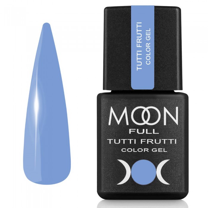 Гель лак Moon Full Tutti Frutti Color Gel №929 світло-синій, 8 мл (5905123023873)