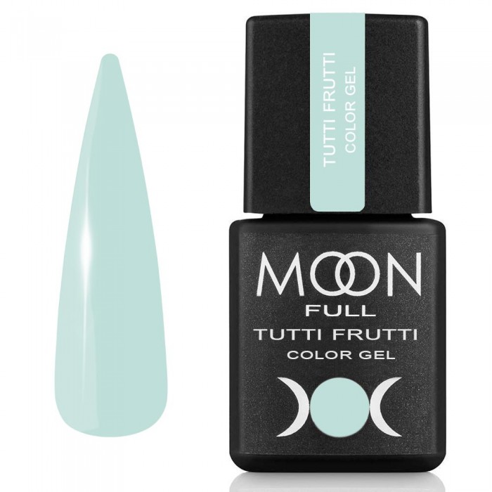 Гель лак Moon Full Tutti Frutti Color Gel №934 ніжна м'ята, 8 мл (5905123023927)