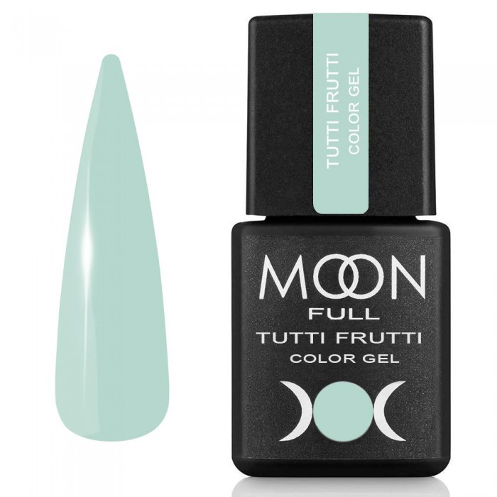 Гель лак Moon Full Tutti Frutti Color Gel №936 світло-м'ятний, 8 мл (5905123023941)