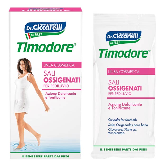 Кисневі солі для ножних ванн Timodore Sali Ossigenati 400 г (8002140112515)