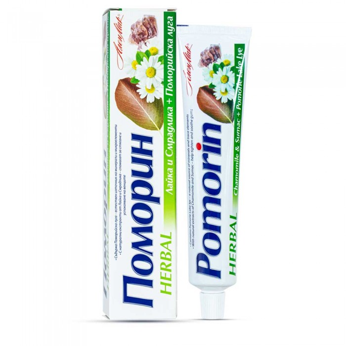 Зубна паста Alen Mac Pomorin Herbal, 100 мл (3800038936886)