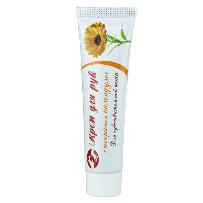 Крем для чутливої шкіри рук Alen Mak Календула 50 мл (3800163710153)