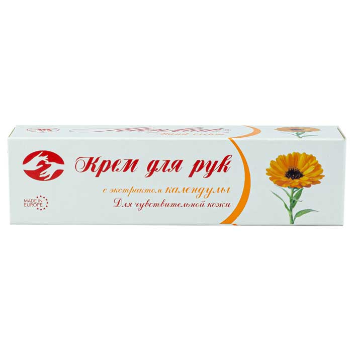 Крем для чутливої шкіри рук Alen Mak Календула 50 мл (3800163710153)