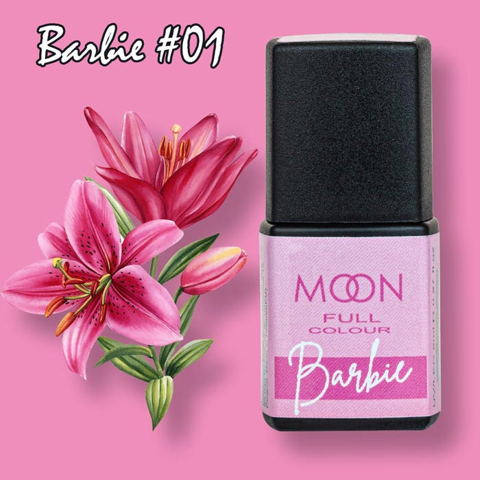Гель-лак Moon Full Barbie №01 (5905123025600)