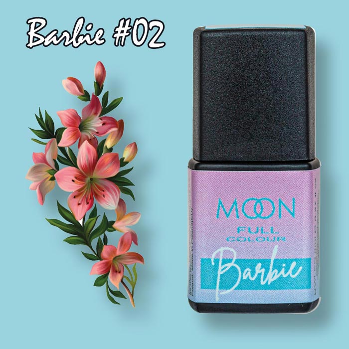 Гель-лак Moon Full Barbie №02 (5905123025617)