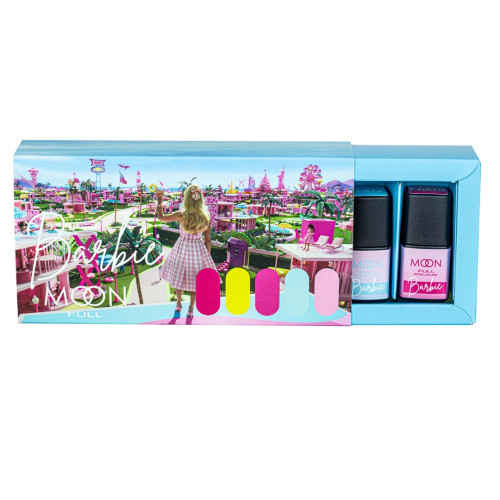 Набір гель-лаків Moon Full Barbie 5 кольорів (5905123026744)