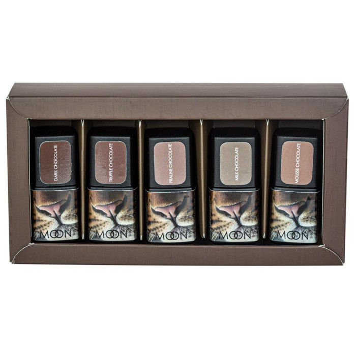 Набір гель-лаків Moon Full Jaguar, 5 кольорів (5905123026737)