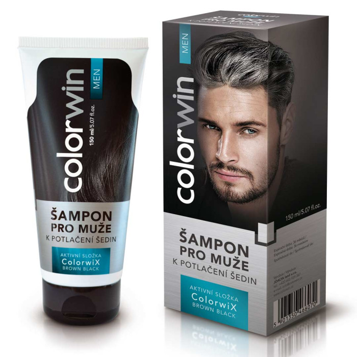 Шампунь Colorwin Men для зменшення сивини волосся, 150 мл (8594185050124)