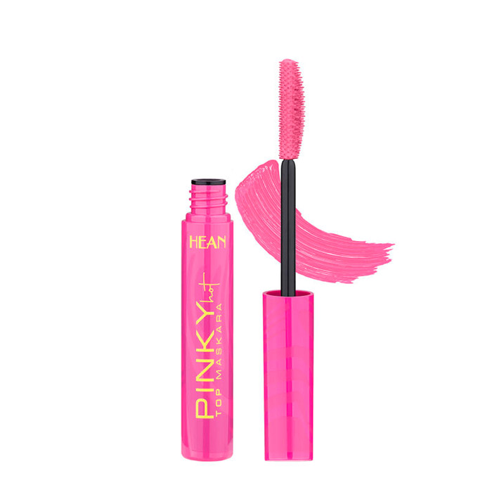 Кольорова туш для вій Hean Top Mascara Pinky 6,5 мл (5907474497310)