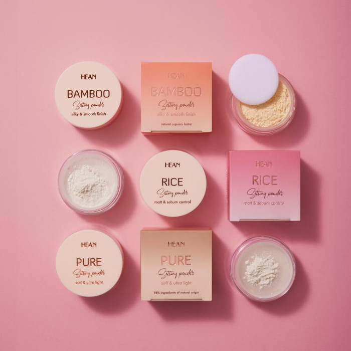 Розсипчаста пудра матуюча Hean Bamboo Fixer Powder 8 г (5907474400730)