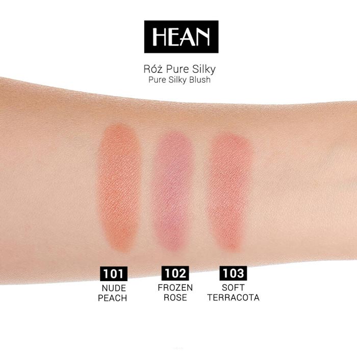 Рум'яна для обличчя Pure Silky Blush 101 Nude Peach 4 г (5907474400655)
