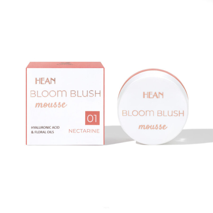 Рум'яна-мус для обличчя Hean Bloom Blush Mousse 01 Nectarine 5 г (5907474401324)