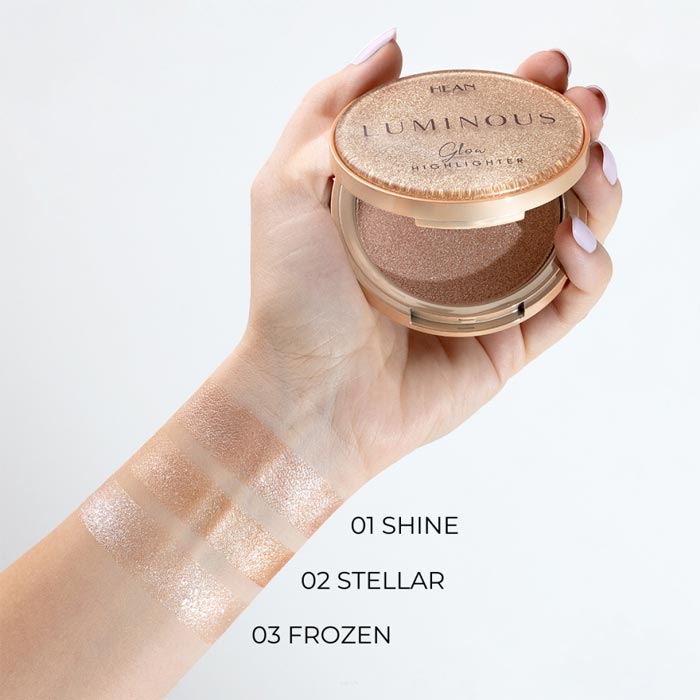 Хайлайтер для обличчя Hean Luminous Glow Higlighter 02 Stellar 6 г (5907474402819)