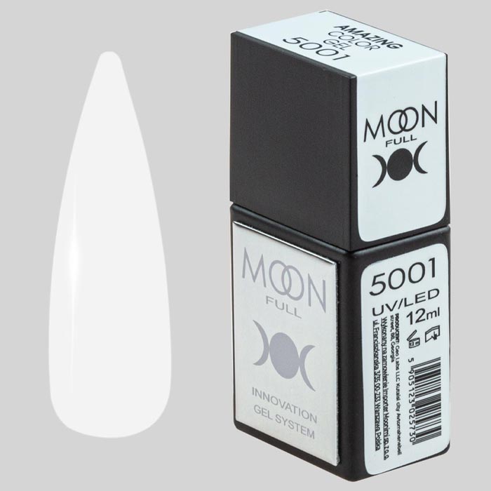 Гель-лак Moon Full Amazing Color Gel polish 12 мл № 5001 (5905123025730)