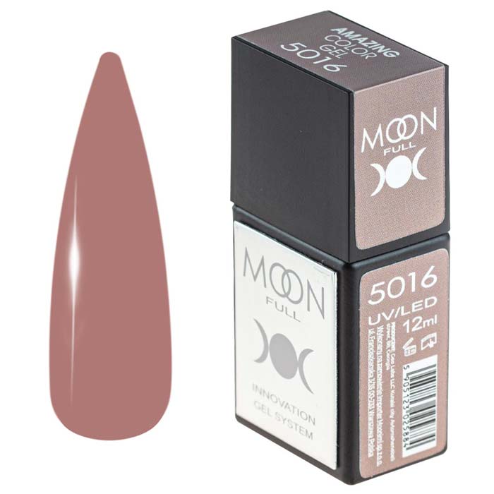 Гель-лак Moon Full Amazing Color Gel polish 12 мл № 5016 (5905123025884)