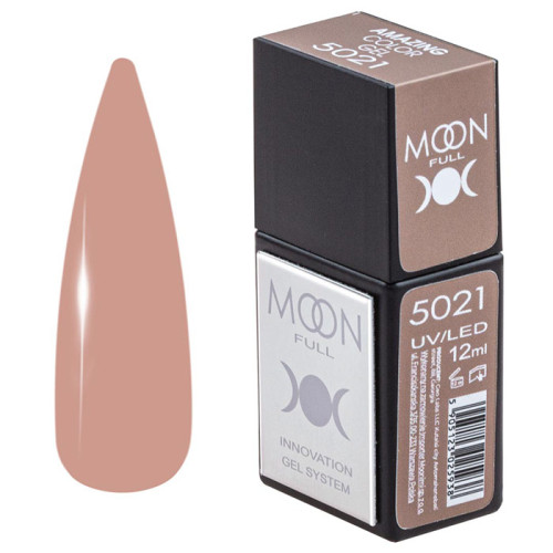 Гель-лак Moon Full Amazing Color Gel polish 12 мл № 5021 (5905123025938)