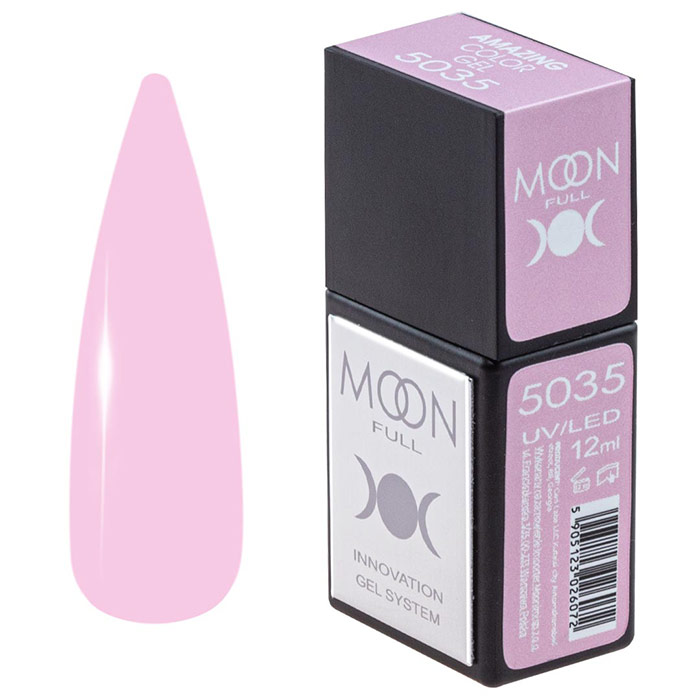 Гель-лак Moon Full Amazing Color Gel polish 12 мл № 5035 (5905123026072)