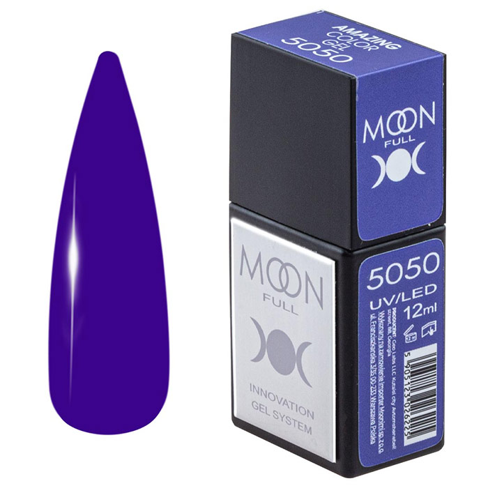 Гель-лак Moon Full Amazing Color Gel polish 12 мл № 5050 (5905123026225)