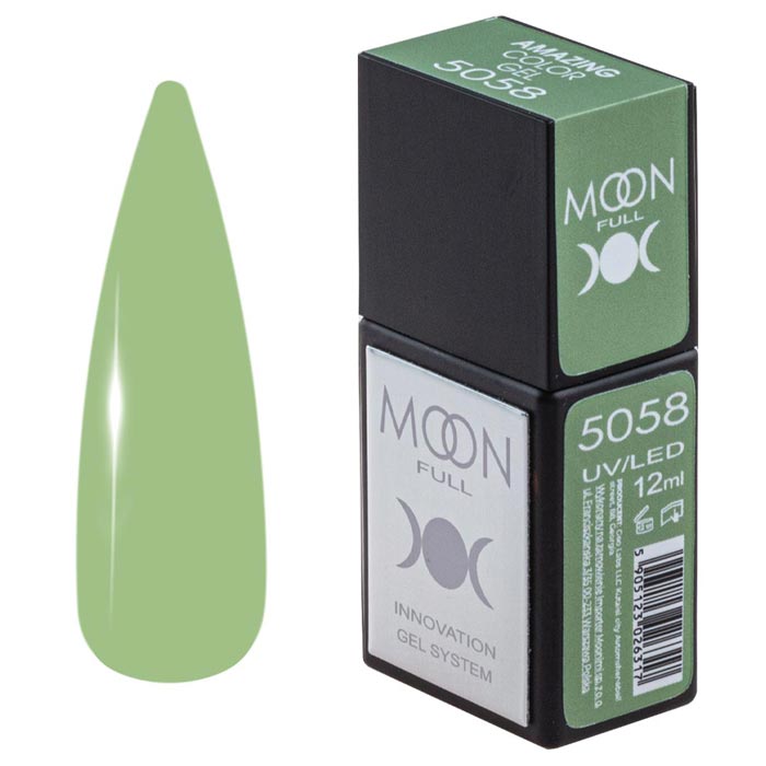 Гель-лак Moon Full Amazing Color Gel polish 12 мл № 5058 (5905123026317)
