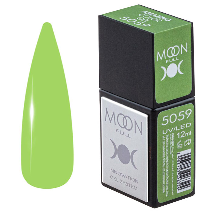 Гель-лак Moon Full Amazing Color Gel polish 12 мл № 5059 (5905123026324)