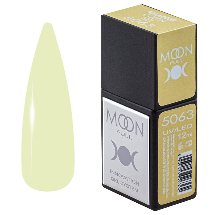 Гель-лак Moon Full Amazing Color Gel polish 12 мл № 5063 (5905123026355)