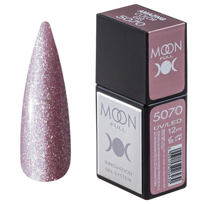 Гель-лак Moon Full Amazing Color Gel polish 12 мл № 5070 (5905123026423)