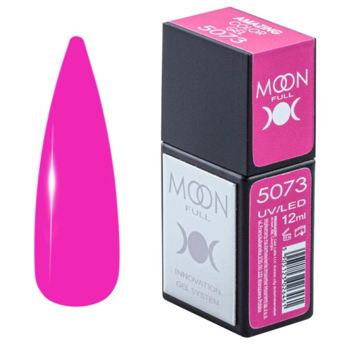 Гель-лак Moon Full Amazing Color Gel polish 12 мл № 5073 (5905123026454)