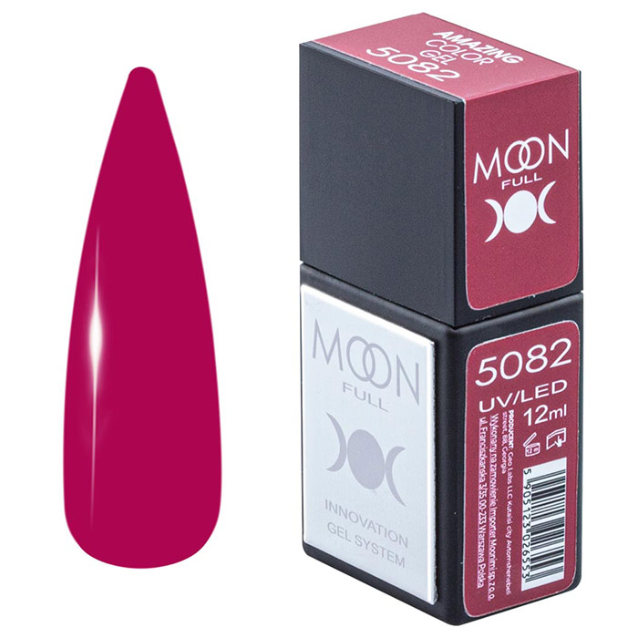 Гель-лак Moon Full Amazing Color Gel polish 12 мл № 5082 (5905123026546)