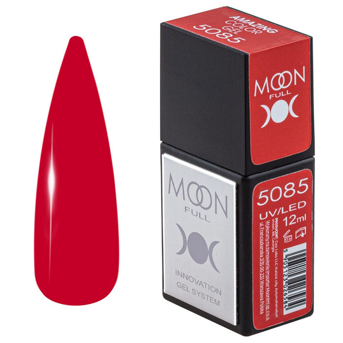 Гель-лак Moon Full Amazing Color Gel polish 12 мл № 5085 (5905123026577)