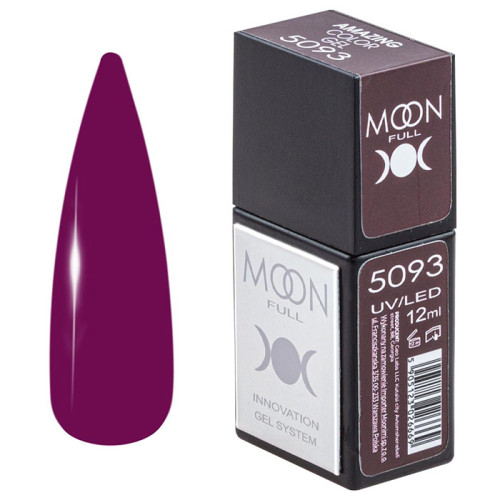 Гель-лак Moon Full Amazing Color Gel polish 12 мл № 5093 (5905123026652)