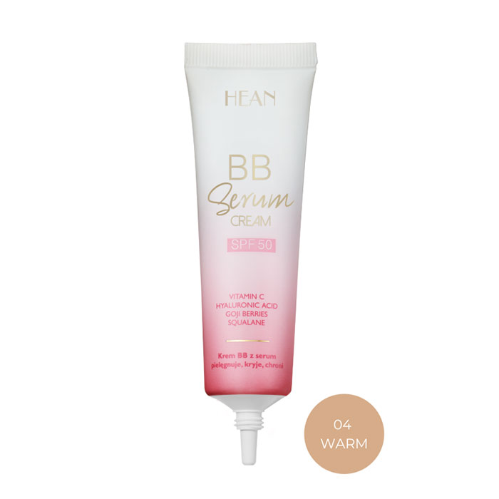 BB крем-сироватка Hean BB SERUM CREAM SPF 50 тон 04 Warm, 30 мл (5907474403212)