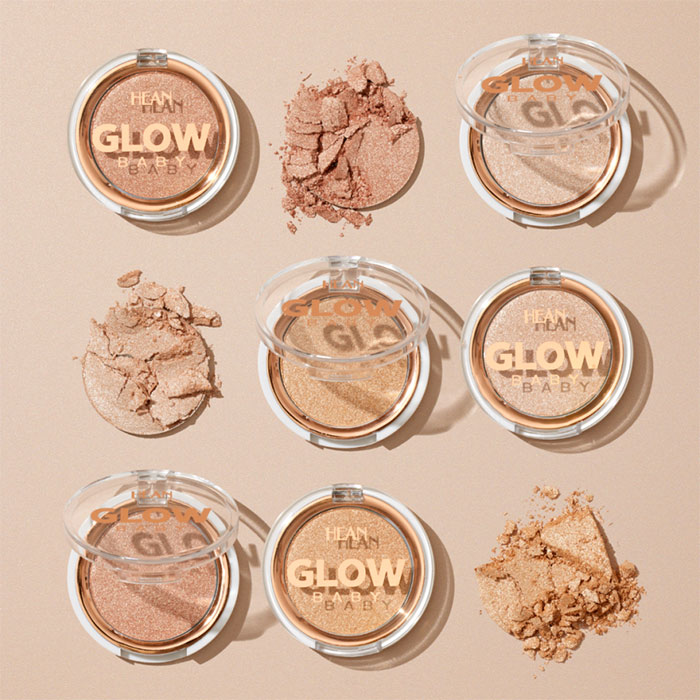 Хайлайтер для обличчя Hean Glow Baby higlighter 01 Luna, 3 г (5907474403069)