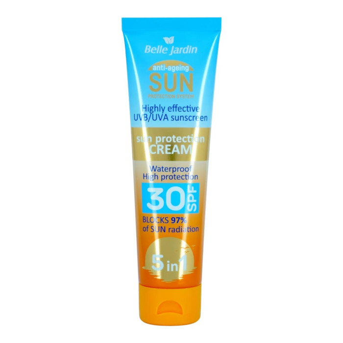 Сонцезахисний крем Belle Jardin Sun Protection Cream 5 в 1 SPF 30, 100 мл (5907582908852)