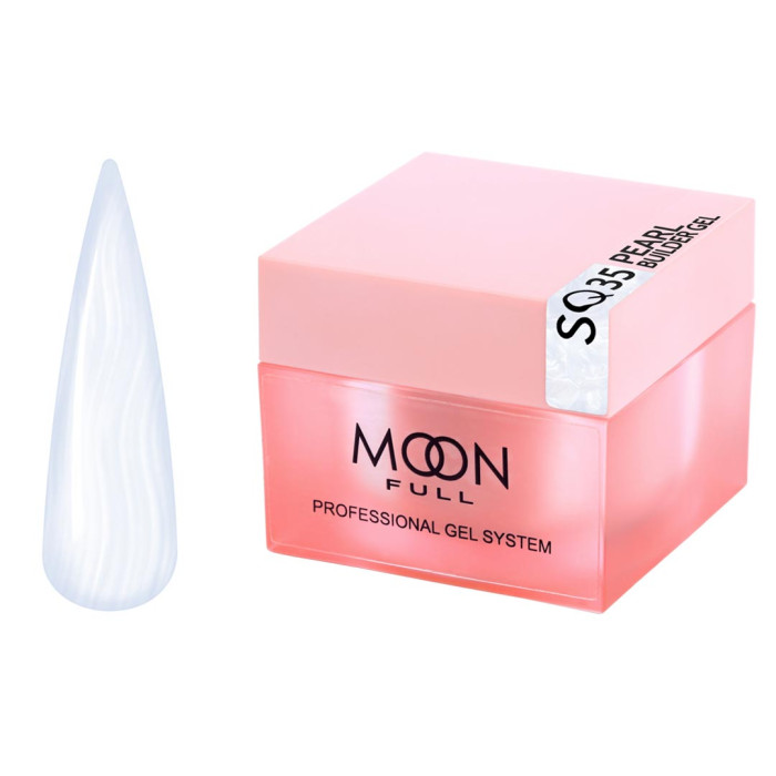 Моделюючий гель Builder Gel Moon Full Pearl, 30 мл № SQ35 (5905123027277)