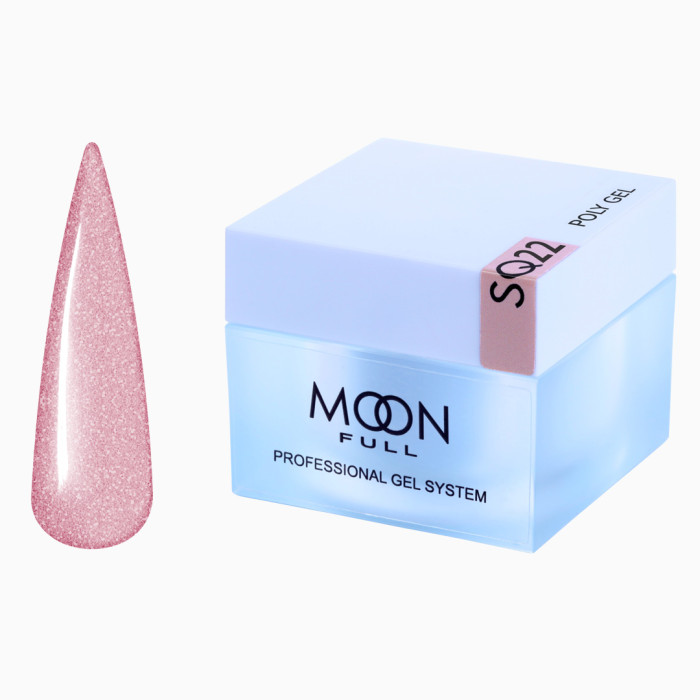 Полігель для нарощування нігтів Moon Full Poly Gel, 30 мл № SQ22 (5905123027673)