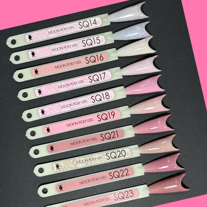 Полігель для нарощування нігтів Moon Full Poly Gel, 30 мл № SQ22 (5905123027673)