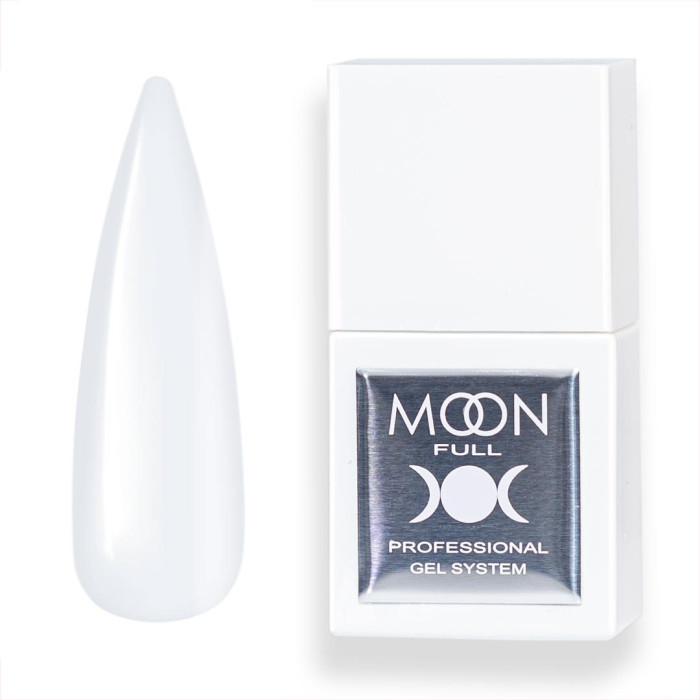 Гель лак для нігтів Moon Full Color Gel polish № CG001 молочний, 9 мл (5905123024566)