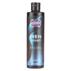 Гель для душа + шампунь Ronney Professional Men Sport, 300 мл (5060589152342)