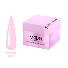База для нігтів Moon Full Nude PRO Base № SQ04, 30 мл. персикова (5905123027314)