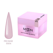 База для нігтів Moon Full Nude PRO Base № SQ06, 30 мл. карамельна (5905123027338)