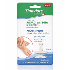 Пластир від тріщин на пальцях рук і ніг Timodore Dr. Ciccarelli  4+4 шт (8002140111907)