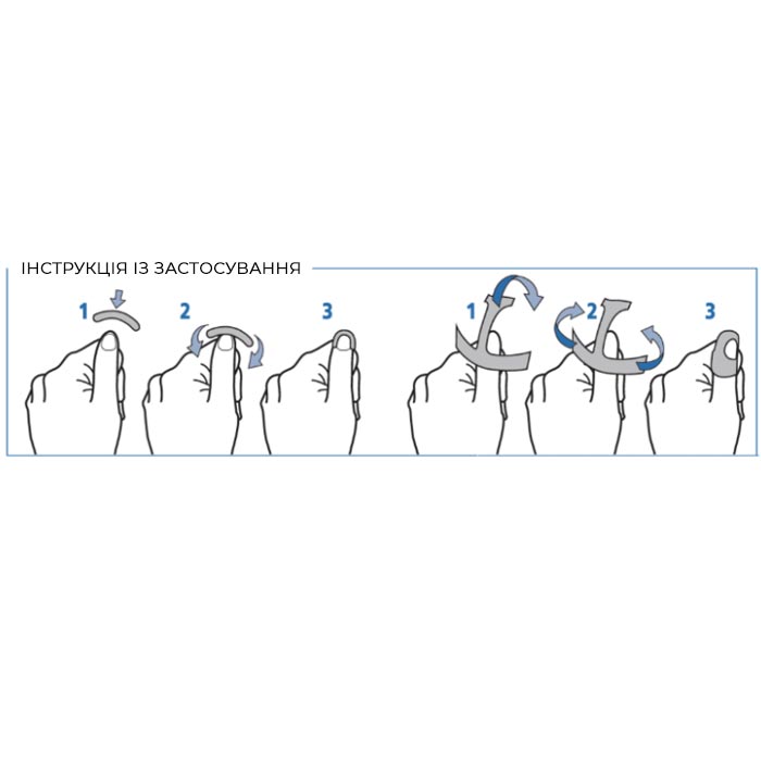 Пластир від тріщин на пальцях рук і ніг Timodore Dr. Ciccarelli  4+4 шт (8002140111907)