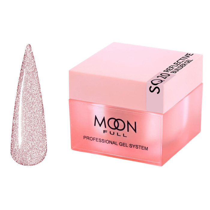 Моделюючий гель Builder Gel Moon Full Reflective, 30 мл № SQ20 (5905123027123)