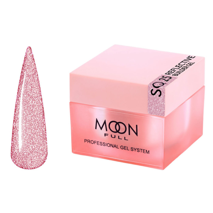 Моделюючий гель Builder Gel Moon Full Reflective, 30 мл № SQ25 (5905123027178)
