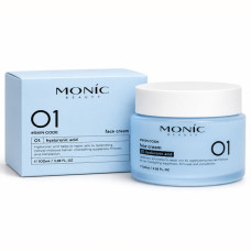Крем для обличчя Monic Beauty #Skin Code 01 Hyaluronic Acid and Allantoin, 100 мл (5061010280238)