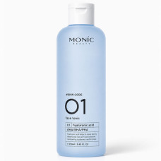 Тонік для обличчя Monic Beauty #Skin Code 01 Гіалуронова кислота AHA/BHA/PHA, 250 мл (5061010280085)