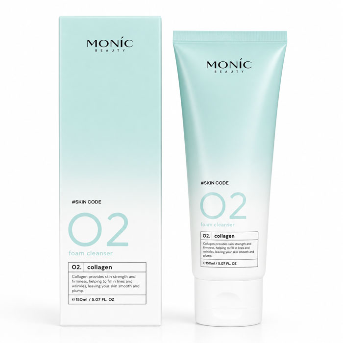 Пінка для вмивання Monic Beauty #Skin Code 02 Collagen, 150 мл (5061010280023)