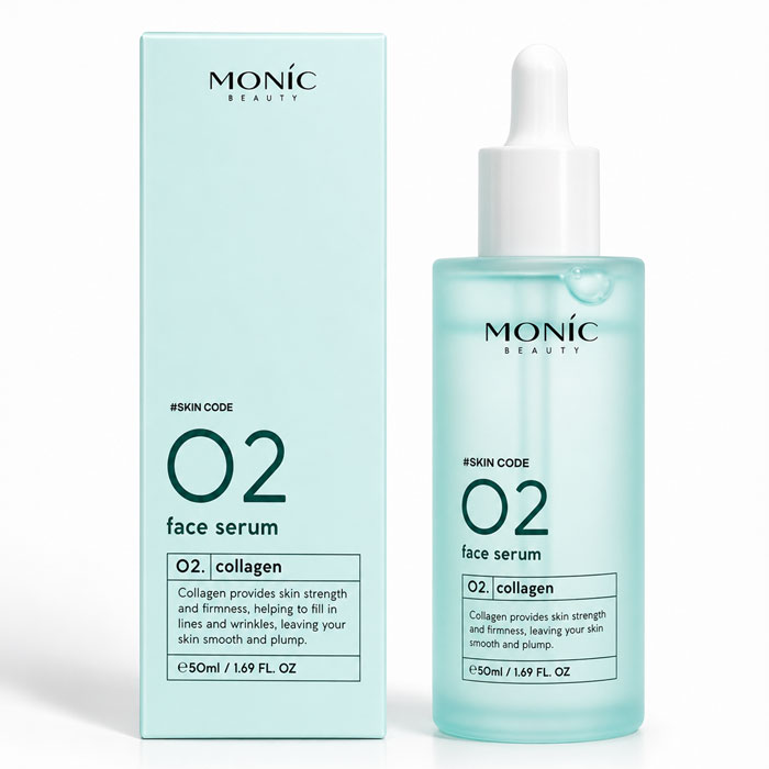 Сироватка для обличчя Monic Beauty #Skin Code 02 Collagen, 50 мл (5061010280054)